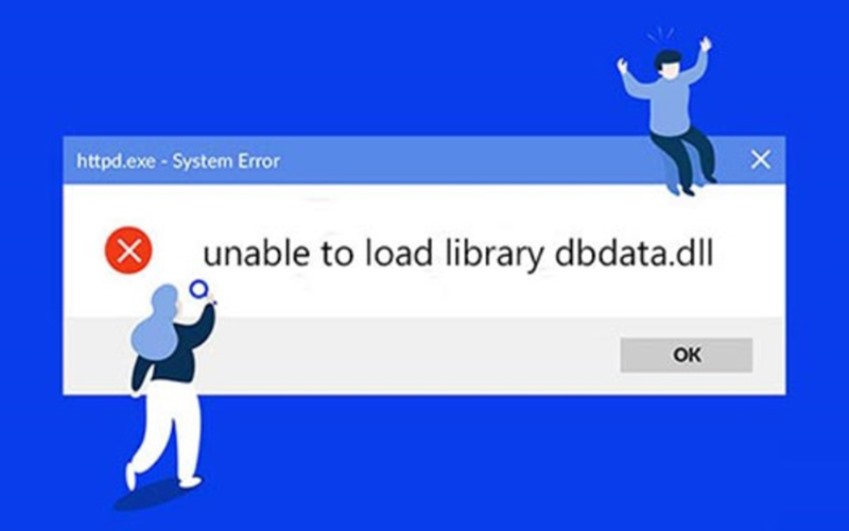 رفع ارور Unable to load library dbdata.dll بازی ها