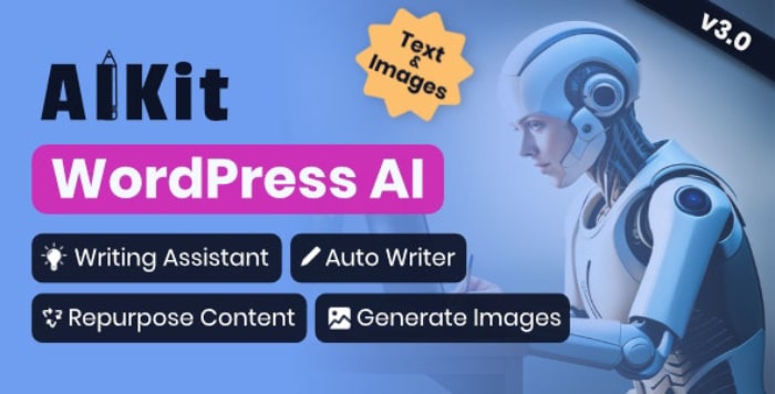 کاربرد هوش مصنوعی AIKit Pro در وردپرس | راهنمای کامپیوتر